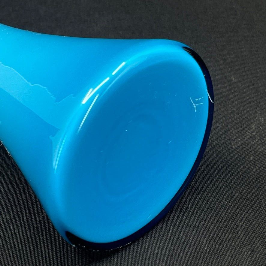 Blå Carnaby vase, 21 cm.