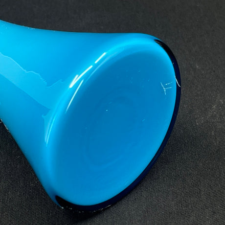 Blå Carnaby vase, 21 cm.