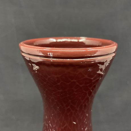 Red hyacinth glass from Fyens Glasværk, model from 1924