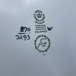 Round Baca dish from Royal Copenhagen