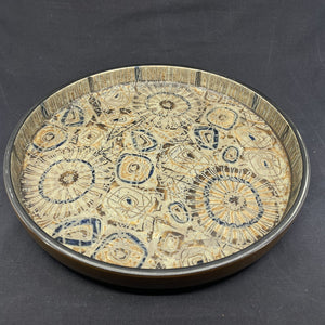 Round Baca dish from Royal Copenhagen