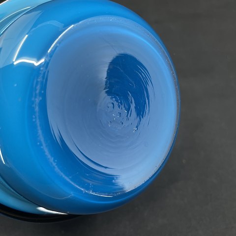 Blå Palet kande, 15 cm.