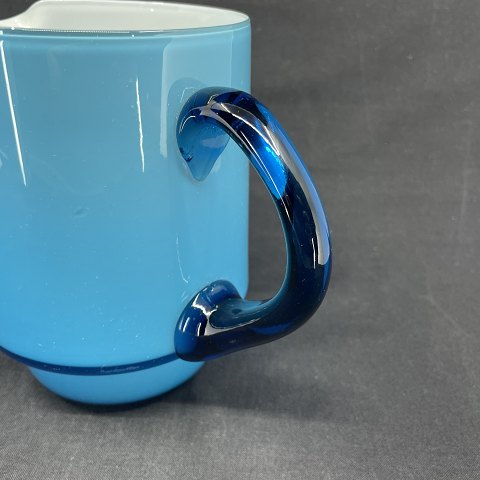 Blå Palet kande, 15 cm.
