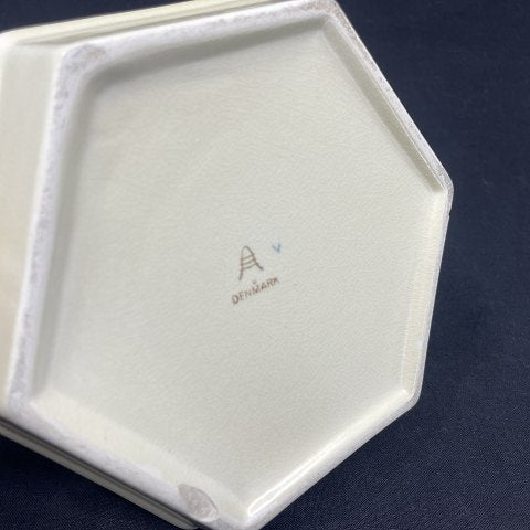 Advertising ashtray from Aluminia