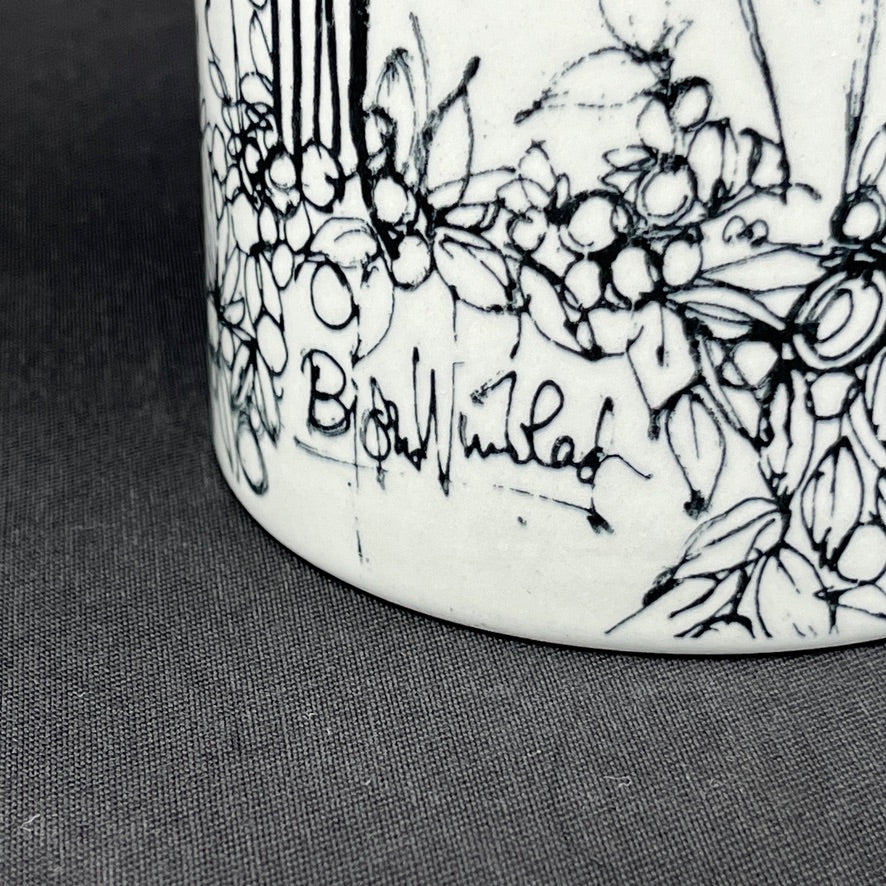 Bjørn Wiinblad vase - De tre Gratier