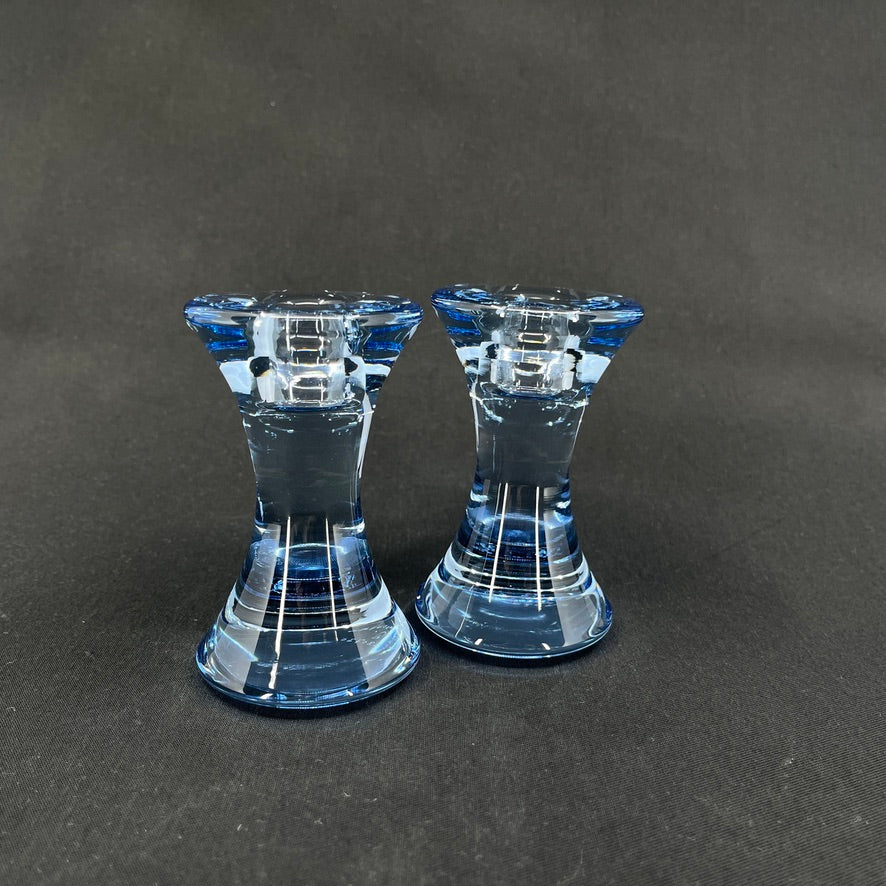 A set of candlesticks from Holmegaard, 10 cm.