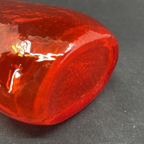 Rare orange hyacinth glass