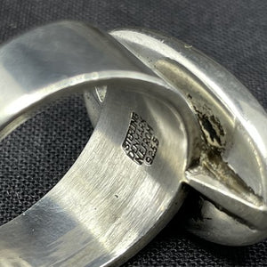 Ring med ametyst af N. E From