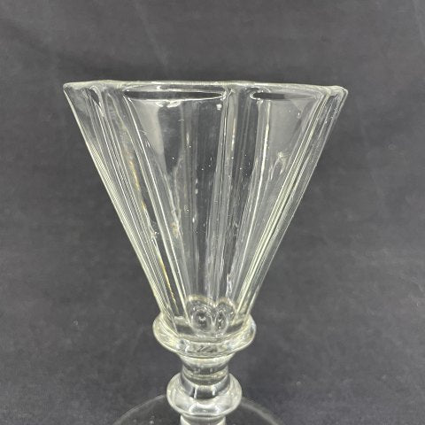 Snerle rødvinsglas
