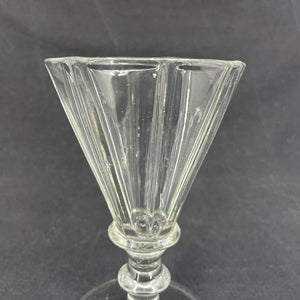 Snerle rødvinsglas