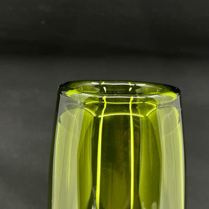 Stor Majgrøn torpedo vase, 38 cm.