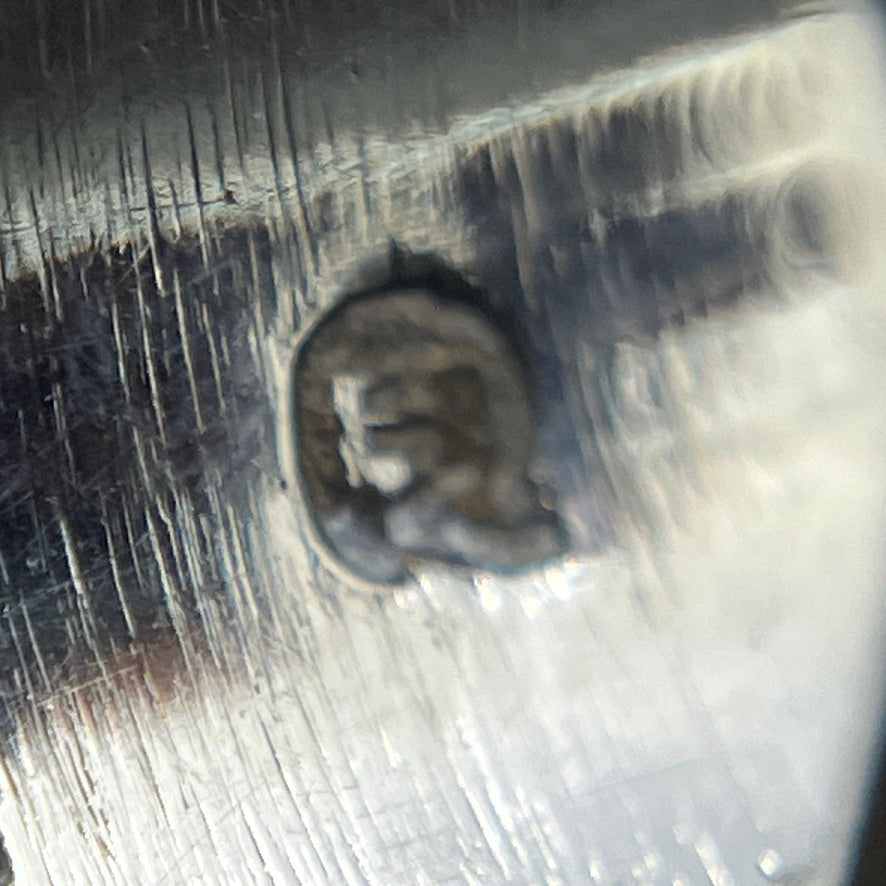 Ring in silver with abelone