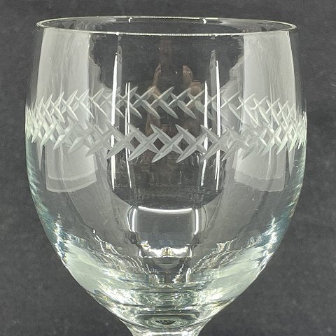 Cross-cut porter glass from Kastrup Glasværk