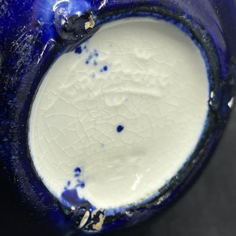 Blå vase fra Rørstrand 1934-1942
