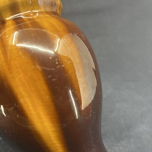 Brown glazed vase from Michael Andersen