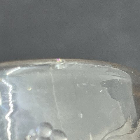 Glas med adeligt monogram - Sponneck