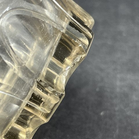 Glas med adeligt monogram - Sponneck