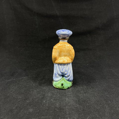 Egnsfigur fra L. Hjorth, mand med blå hat