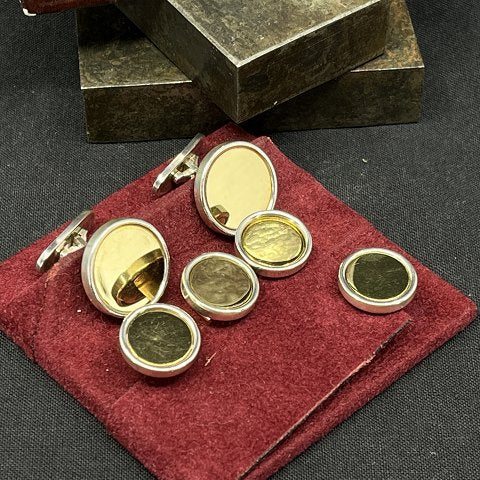 Cufflinks and collar buttons from Georg Jensen