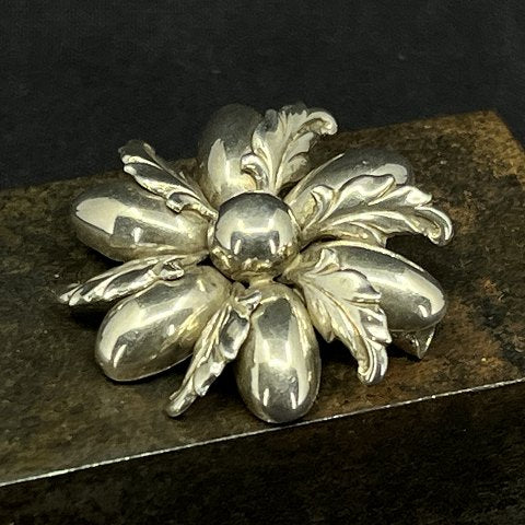 Brooch in silver from the 1950s