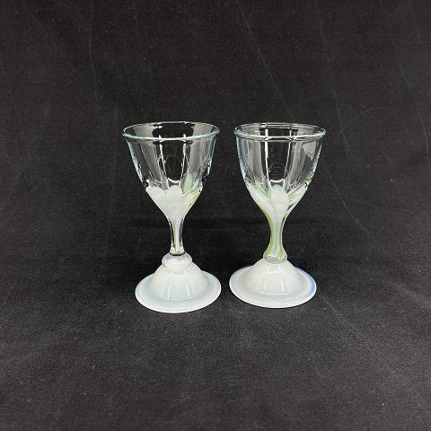 Vintergæk portvinsglas