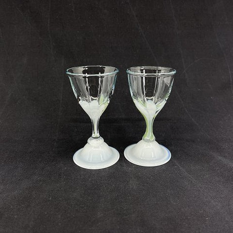 Vintergæk portvinsglas