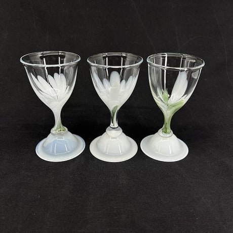 Vintergæk portvinsglas