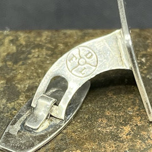 Cufflinks by Jens Tage Hansen, Greenlander woman