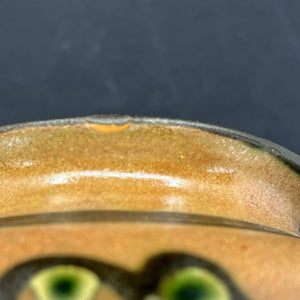 Flot Kähler vase med brune ornamenter