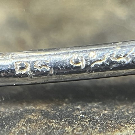 Pendant in silver, two hearts