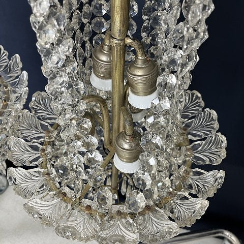 A pair of beautiful chandeliers from the 1920s