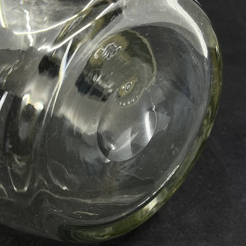 Glass jug with olives from Holmegaard Glasværk