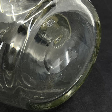 Glass jug with olives from Holmegaard Glasværk