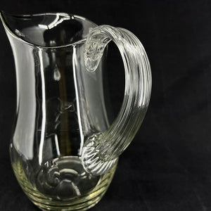 Glass jug with olives from Holmegaard Glasværk