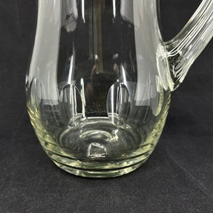 Glass jug with olives from Holmegaard Glasværk