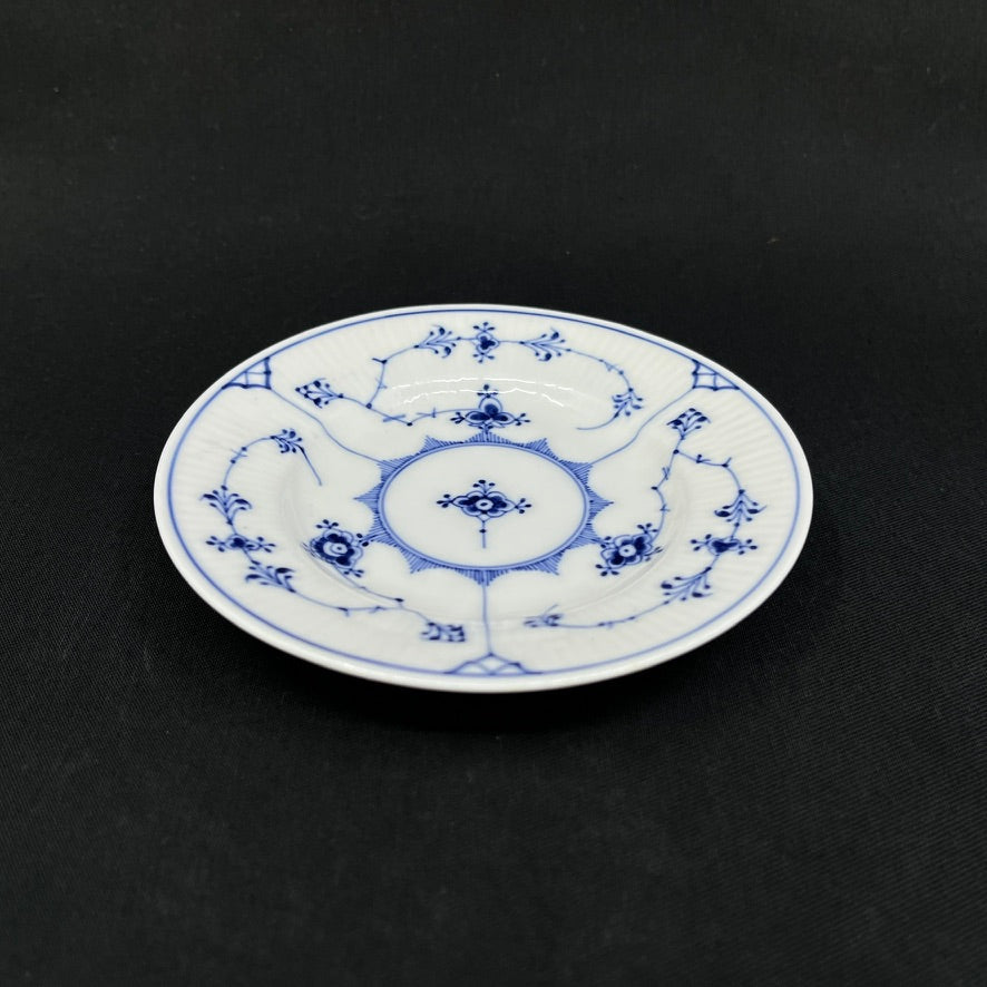 Blue Fluted Plain underdish for pâté cup 1/423