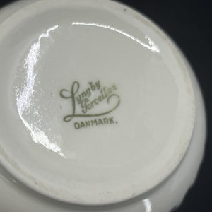 Hvid Lyngby vase, 15 cm.