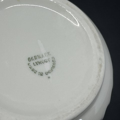 Hvid Lyngby vase, 15 cm.