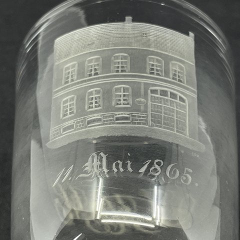 Toddy glass attributed to Flensburg Glasværk