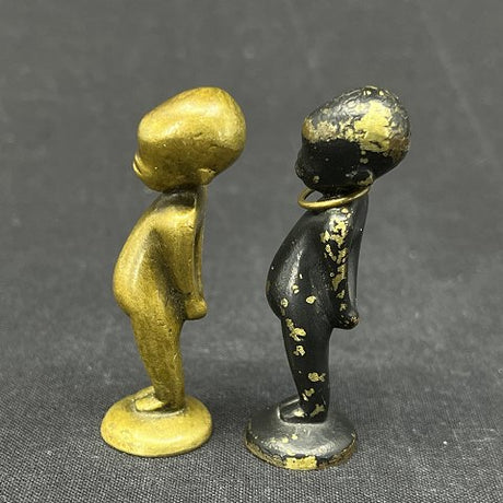 Miniature bronze figurer af Karl Hagenauer for Illums Bolighus