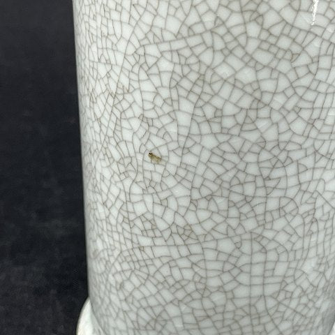 Royal Copenhagen craquele vase