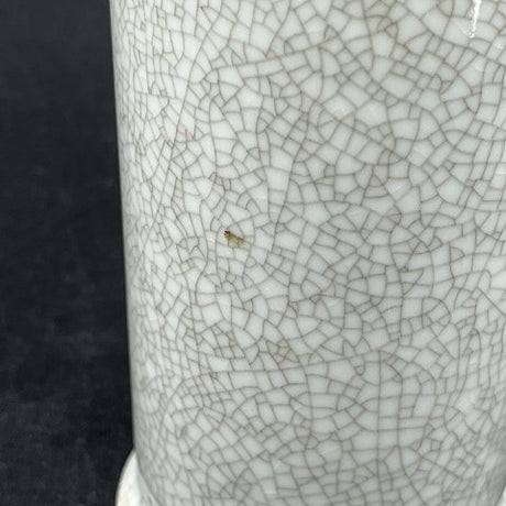 Royal Copenhagen craquelure vase