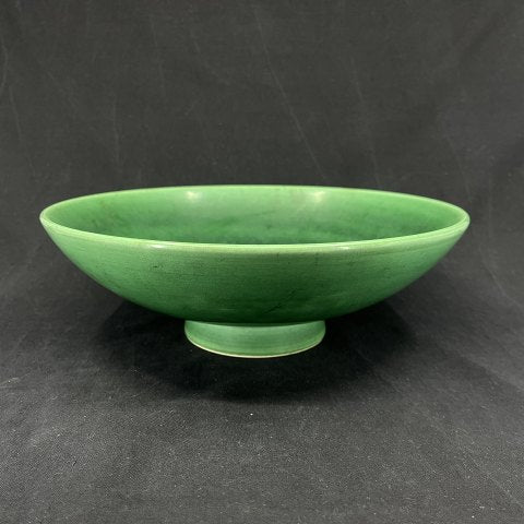 Large green Bremerholm bowl from Aluminia