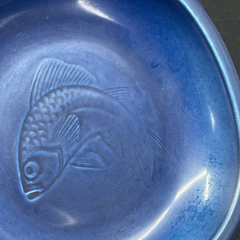 Dark blue Marselis bowl from Aluminia
