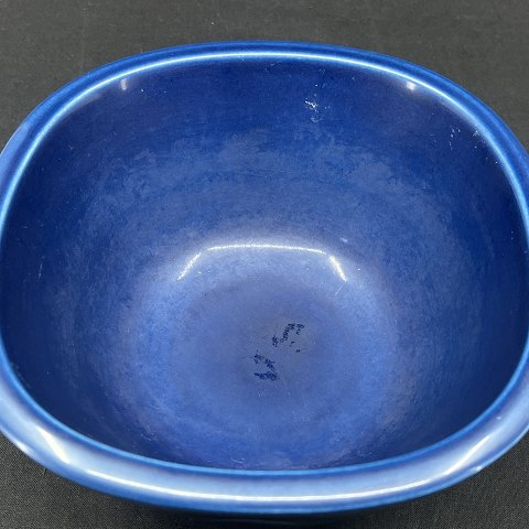 Dark blue Marselis bowl from Aluminia