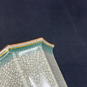Royal Copenhagen craquele vase