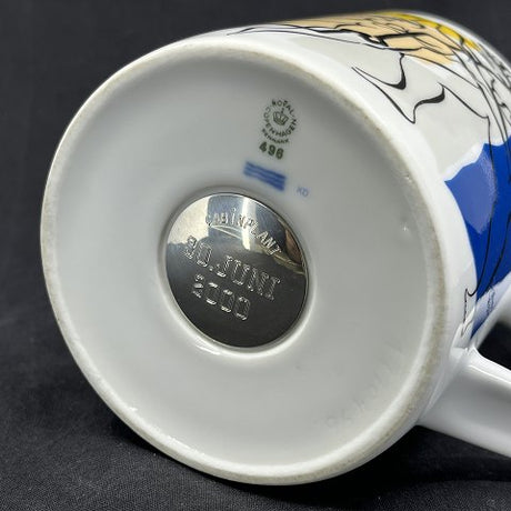 Royal Copenhagen large year mug 2000 with engraving