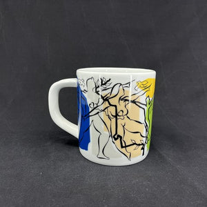 Royal Copenhagen large year mug 2000 with engraving