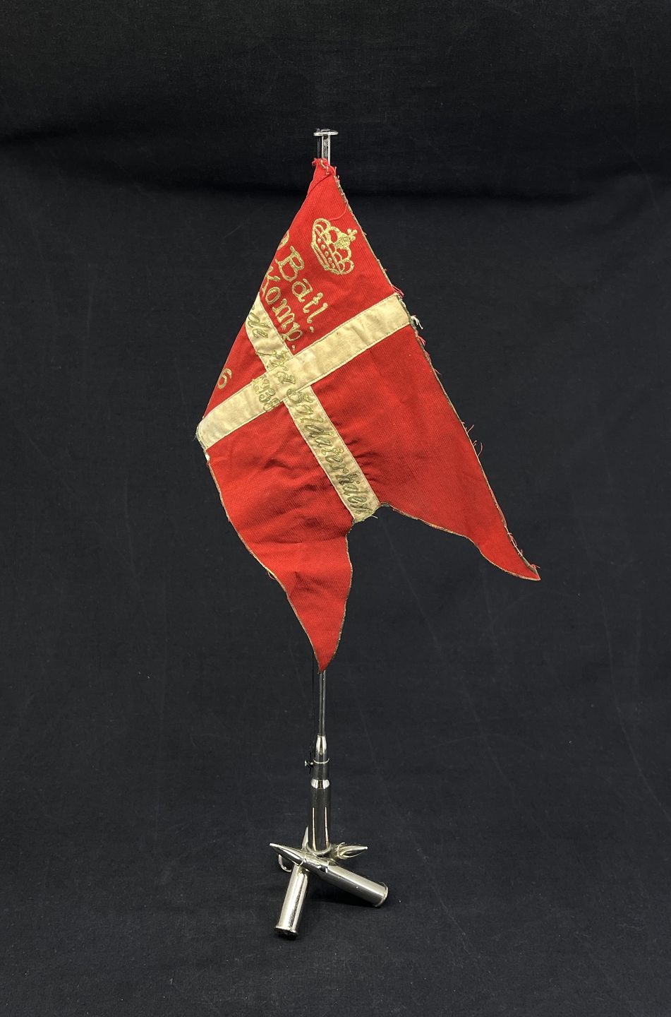Flagstang med Dannebrog 1938