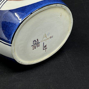 Oval Baca vase fra Aluminia
